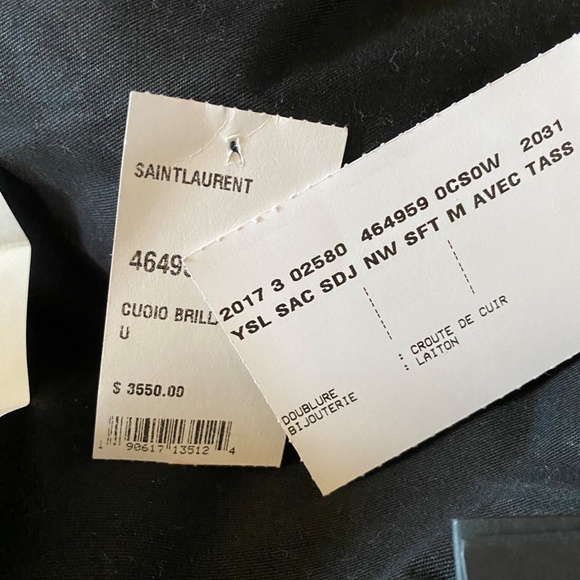 Saint Laurent Sac de Jour Large Rare Size Brun Cognac (Cognac Brown) Calfskin - Picture 11 of 11